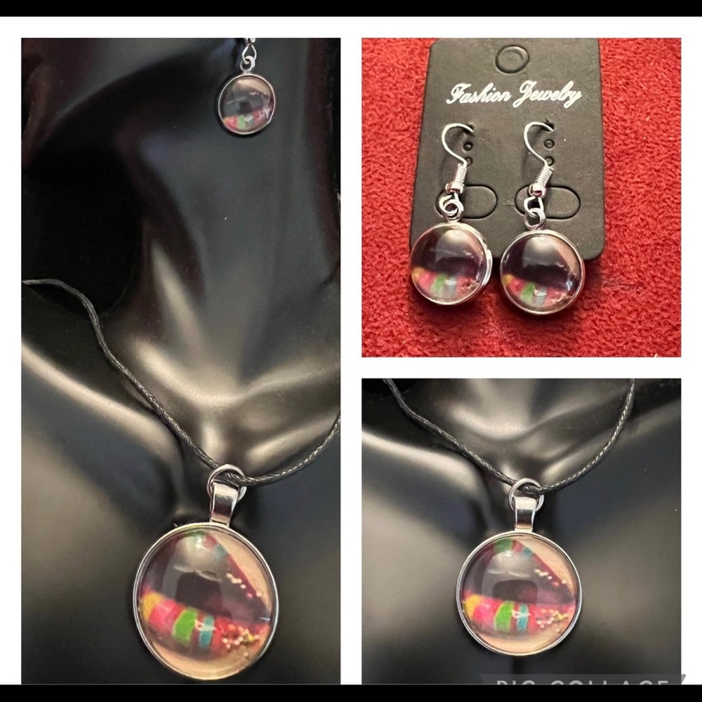 Handmade Earring & Necklace Set